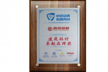 Construction Aluminum Profile Brand Excellence Award. Commends Guangyan for its high-quality product solutions and contributions in the field of architectural aluminum profiles for windows, doors, and curtain walls.