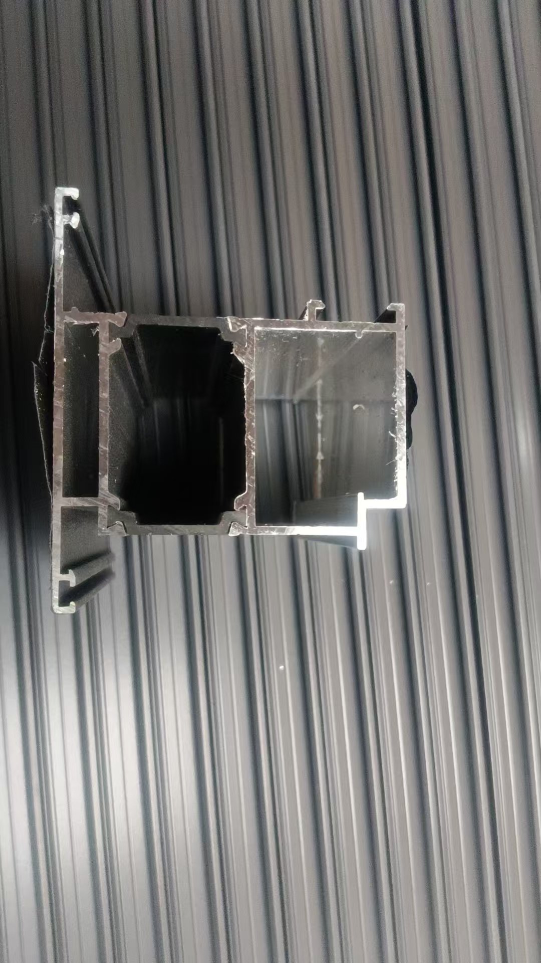 Comparison samples of anodizing, powder coating, and other surface finishes
